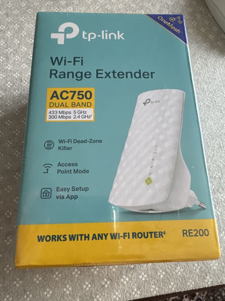 TP-Link Wi-Fi Range Extender RE200