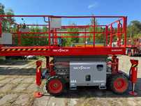 Podnośnik nożycowy SKY JACK SJ6832RT, 4x4, 2011, 12m. netto: 46.000