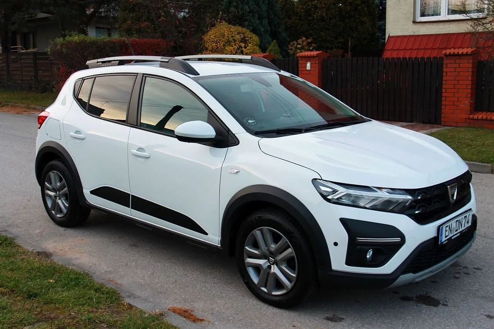 Dacia Sandero Stepway III Turbo Benzyna bezwypadkowy kamera nawigacja blis radar automat