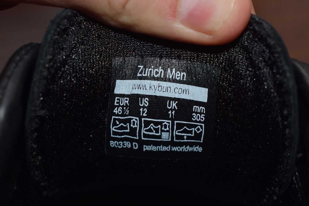 Kybun Zurich Leather (Мужские Швейцарские Ортопедические Кроссовки )