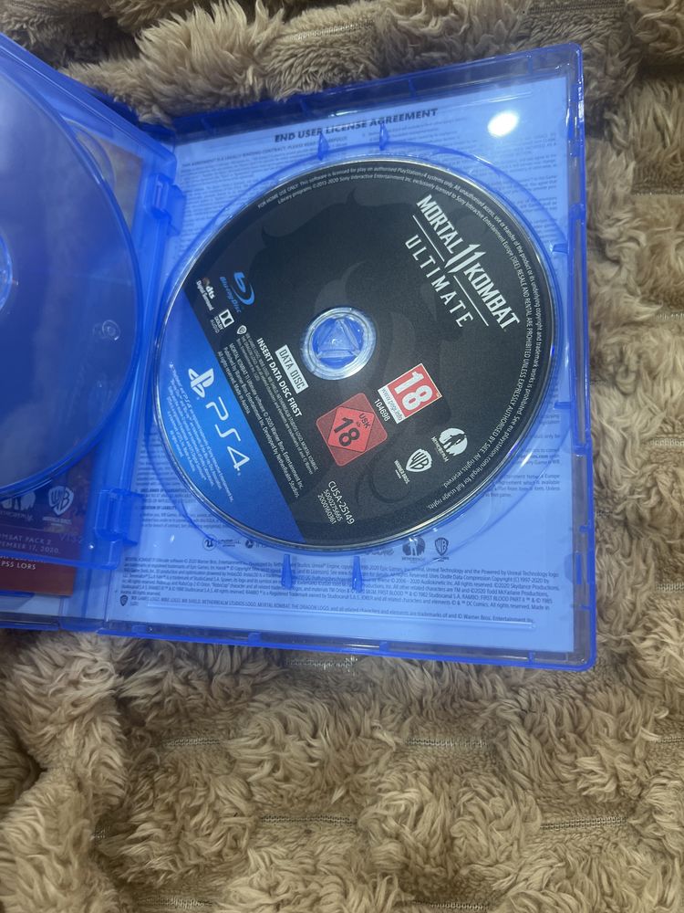 Диск на пс4 Mortol Kombat 11 Ultimate