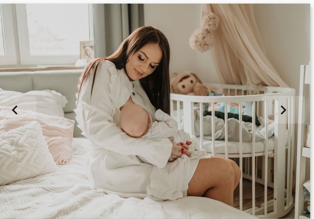 Łóżeczko okrągłe dla dziecka