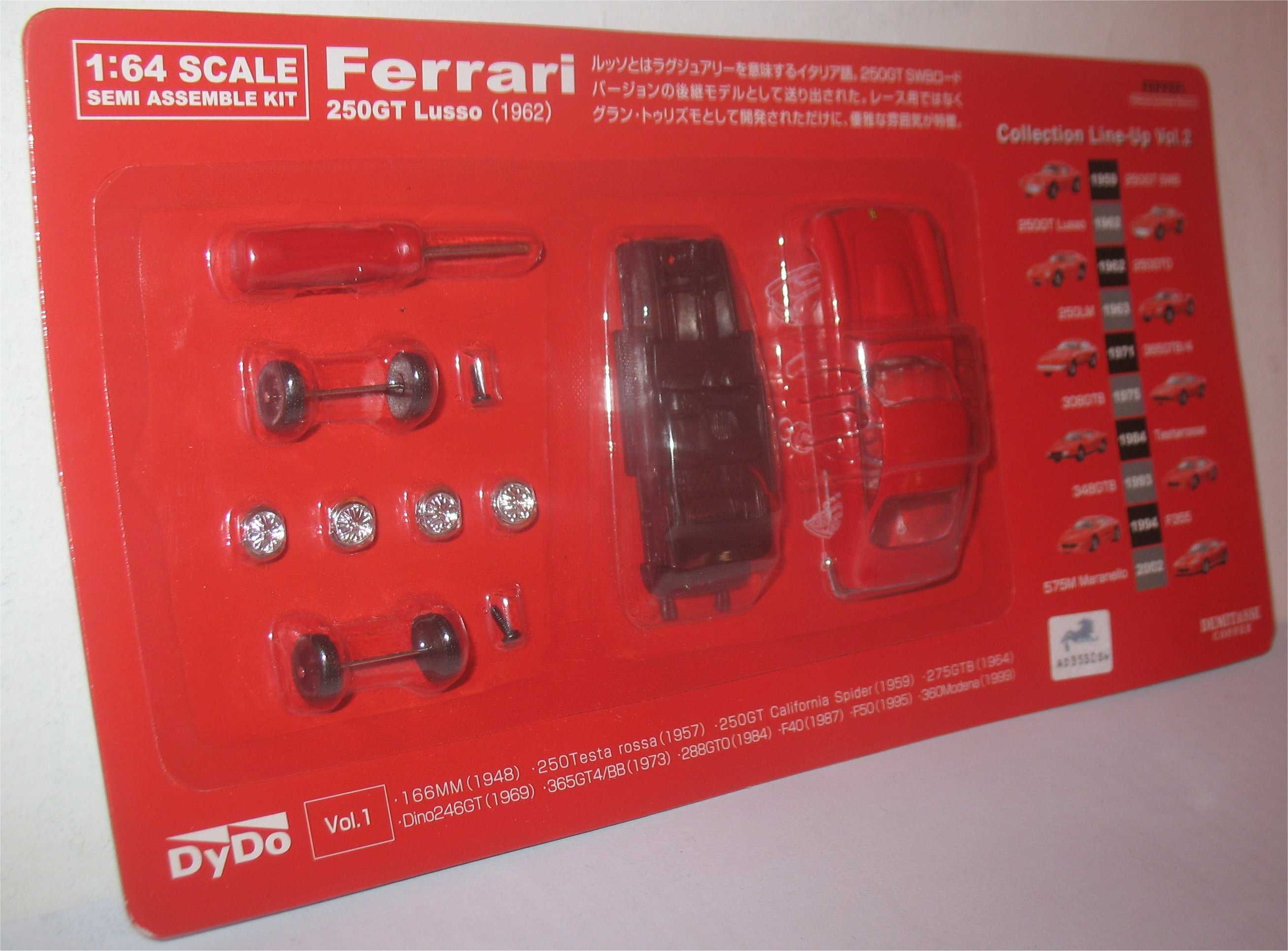 Dydo/Kyosho - Ferrari 250 GT Lusso - 1962 (1/64)