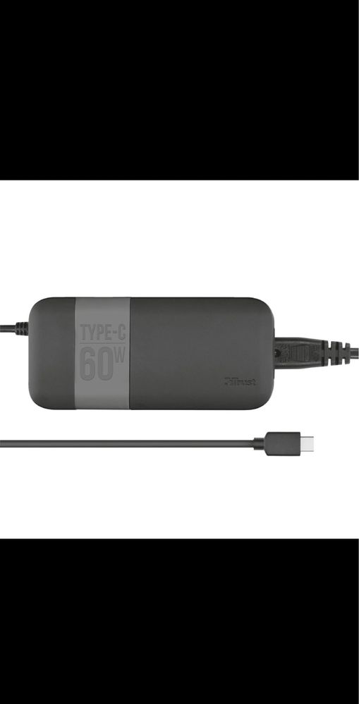 Универсальный блок питания Trust 60W USB-C Charger (TR21478)