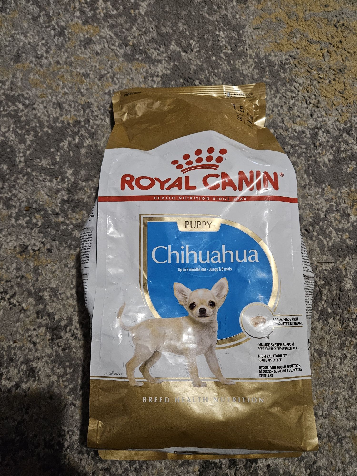 Karma dla psa chihuahua puppy 1,5kg nowa