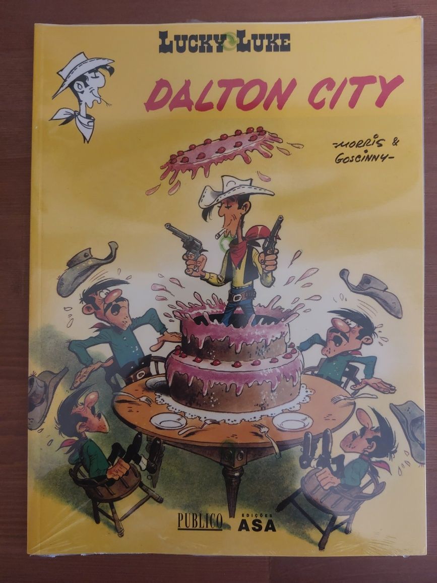 NOVO e SELADO BD - Lucky Luke - Dalton City