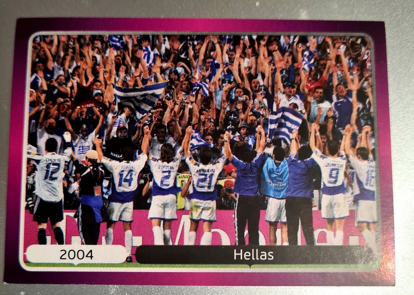 Hellas 2004 - Panini Euro 2012