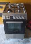 Kuchenka * gaz-elektr / INOX 100% sprawna