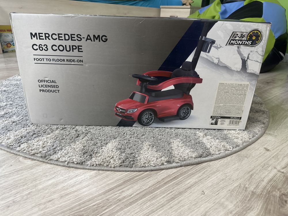 Jeździk Mercedes - AMG C63 COUPE NIEBIESKI