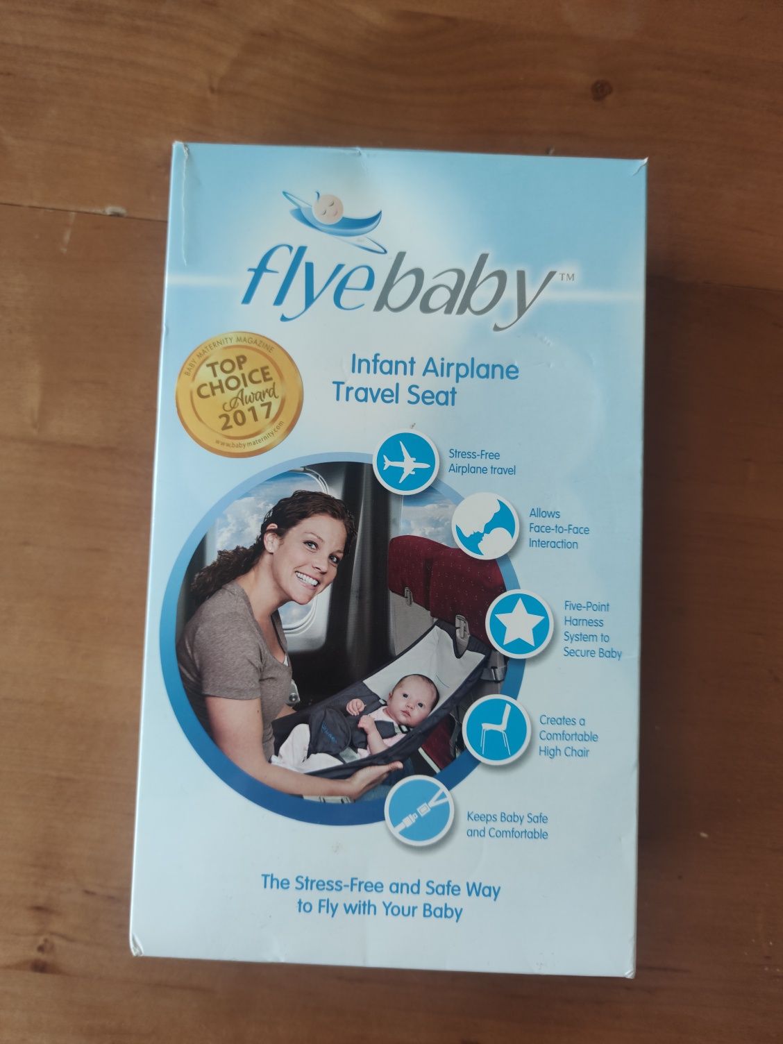 Hamak do samolotu dla niemowlęcia FLYEBABY