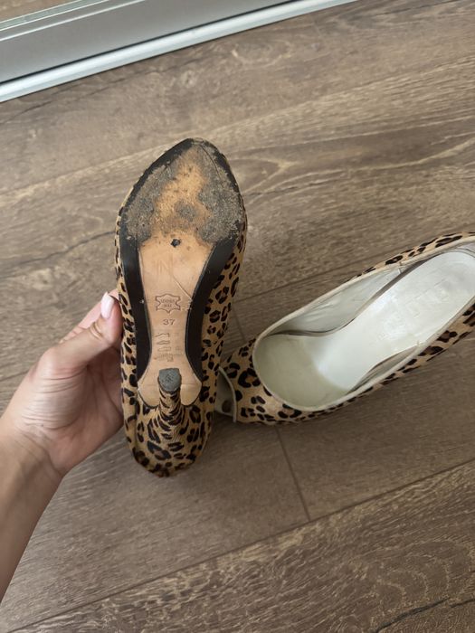 Туфлі леопардові