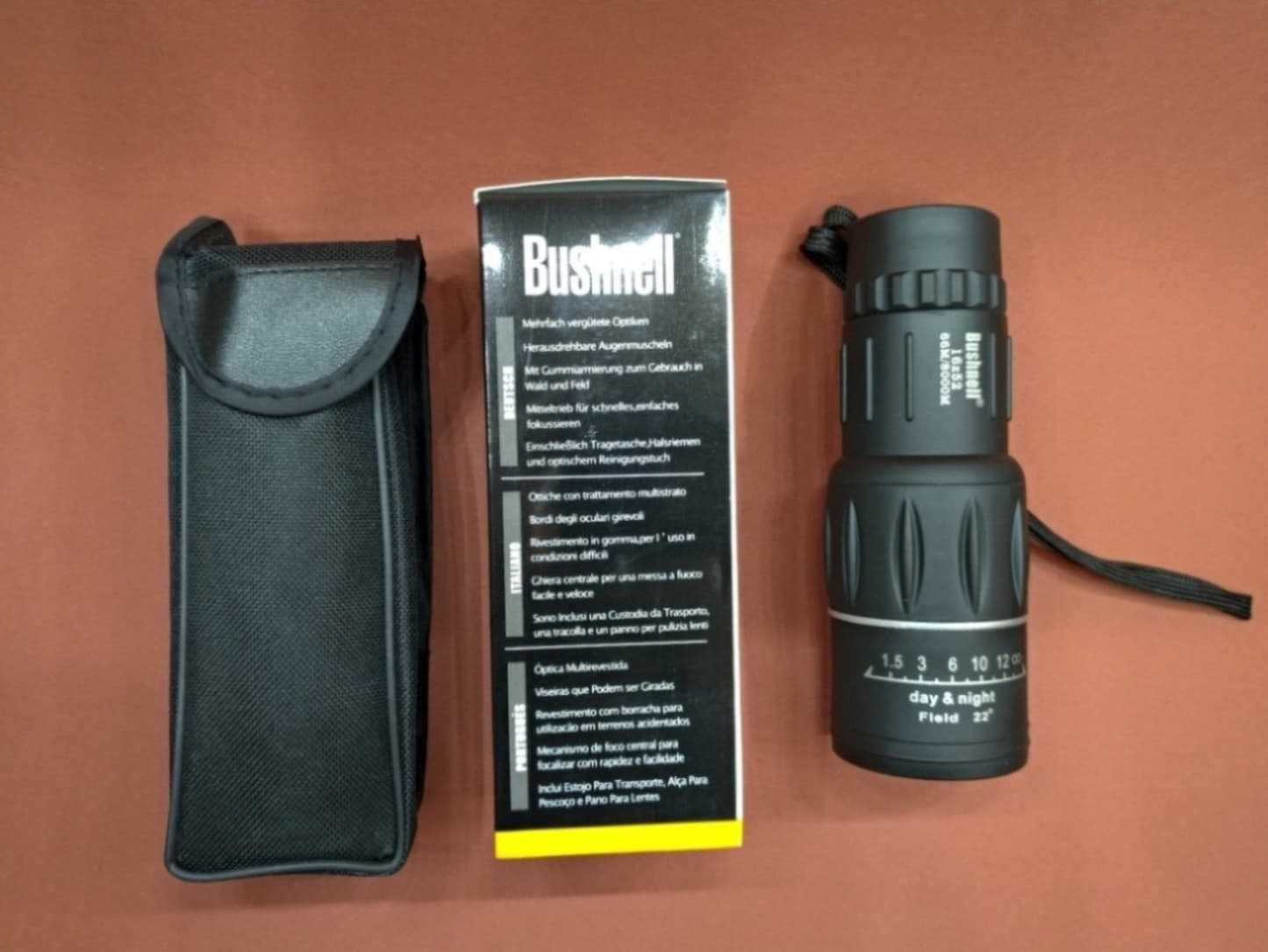 Монокуляр Bushnell 16X52 зорова труба бінокль з чохлом