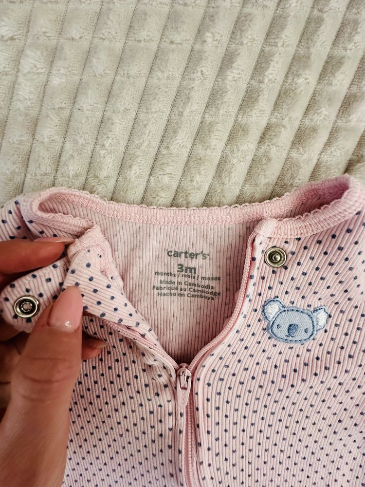Pajacyk Carter’s zalando zamek dwustronny 3mce elastyczny
