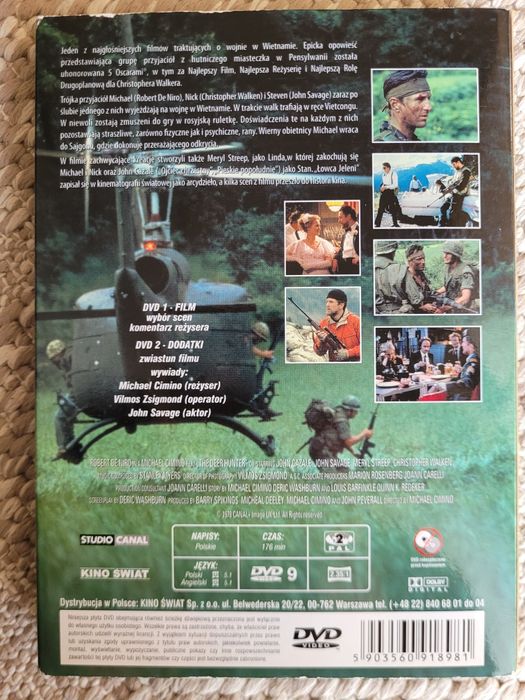 Łowca jeleni 2DVD ed specjalna lektor PL