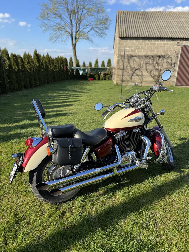 Honda Shadow VT1100 sc32 tłumiki SilverTail Wał Kardana + Nowe Opony