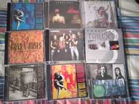 CDs Scorpions, Guns N'Roses, Pearl Jam