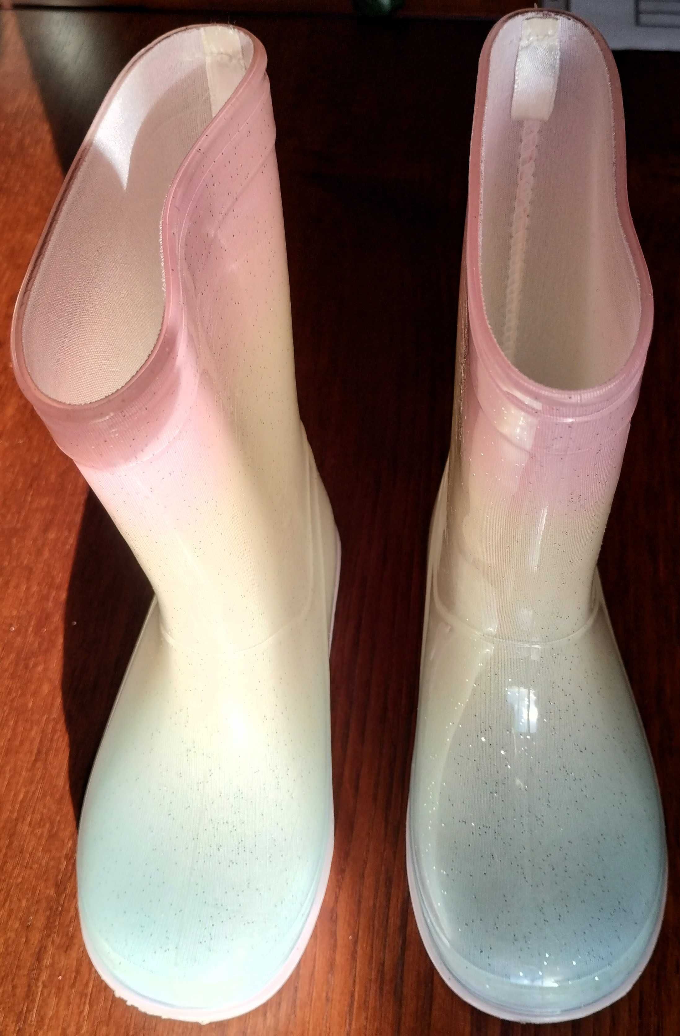 Botas Borracha 27 Botins Impermeáveis 27 Criança Menina