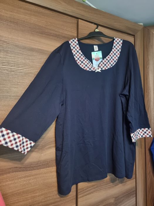 Nowa Piżama damska 3/4 XXXL granatowa Italian Fashion  z metką