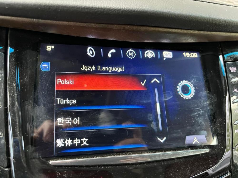 Radio Cadilac Polski Crash lampy klucze kodowanie USA
