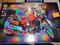 Klocki motocykl ,470 klocków duże