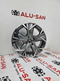 NOWE oryginalne alufelgi CITROEN 17" 4x108 C2 C3 C4 Xsara - Grafitowe