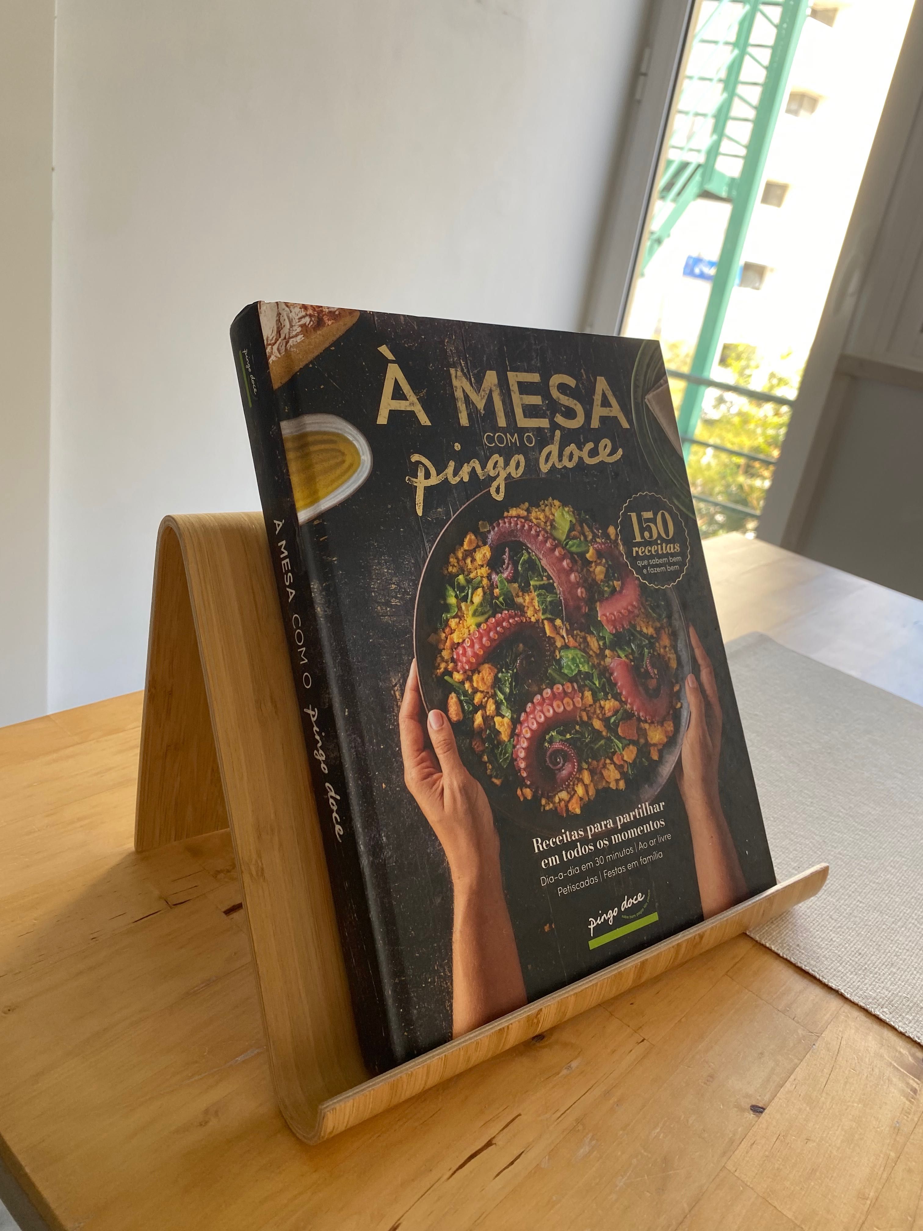 Suporte + livro receitas