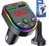 TRANSMITER FM AUDIO Bluetooth szybka ładowarka MP3 SD BT pendrive