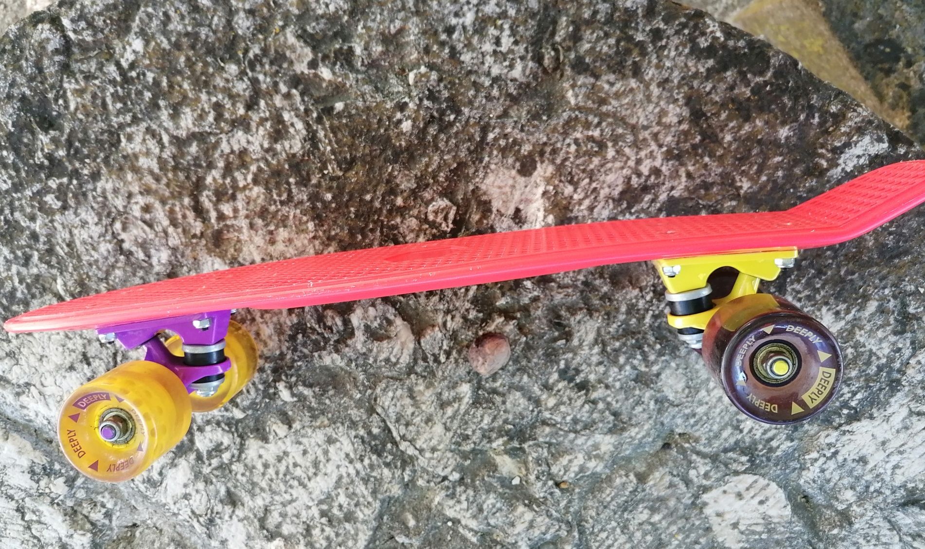 Skate mini cruiser Vermelho