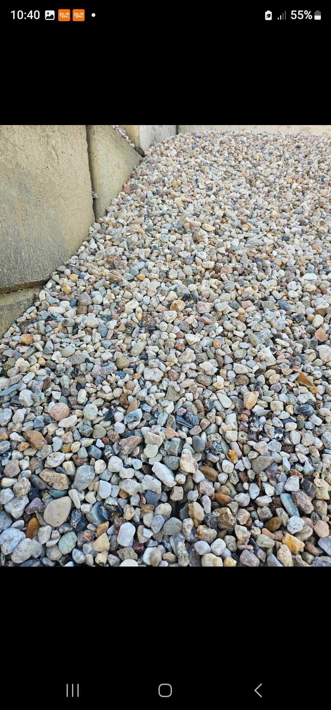 Kamienie ogrodowe ozdobne, kruszywa, żwiry, piachy itp.