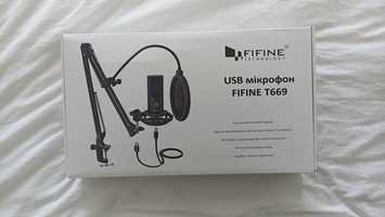 Мікрофон Конденсаторний FIFINE T669 Повний Комплект