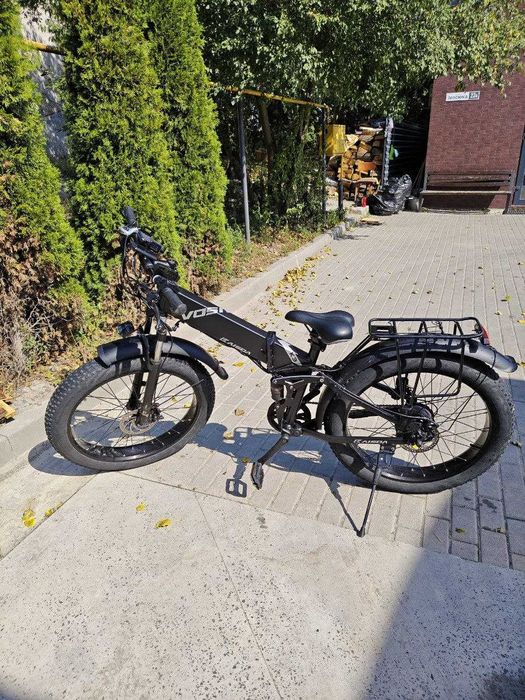 Електровелосипед фетбайк KAISDA K3 (500-1000Вт в піку; 10 А/год; 48 В)