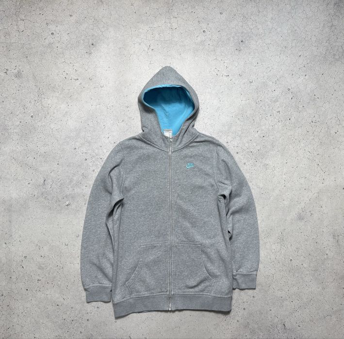 Мужская Кофта Зип Худи Nike NSW Tech Fleece Серая Оригинал XS-S Винтаж