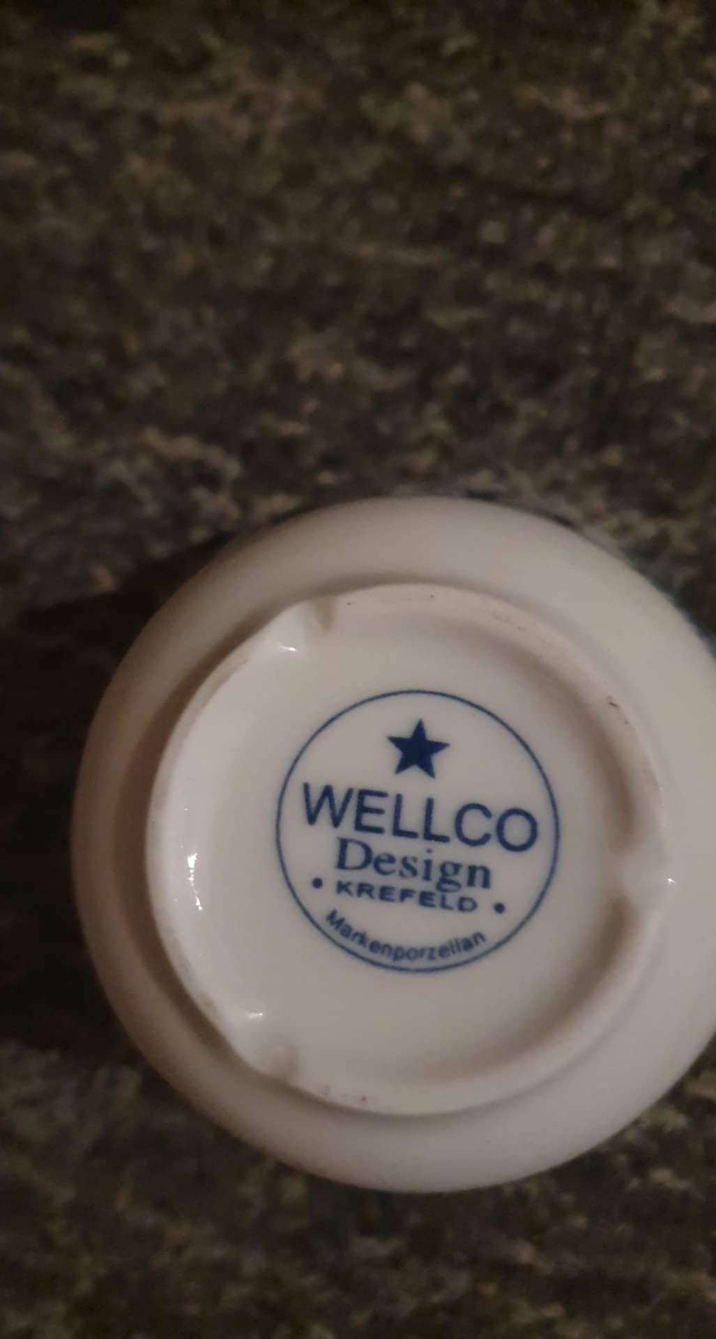 Wellco design porcelana zestaw kawowy herbaciany na sześć osób