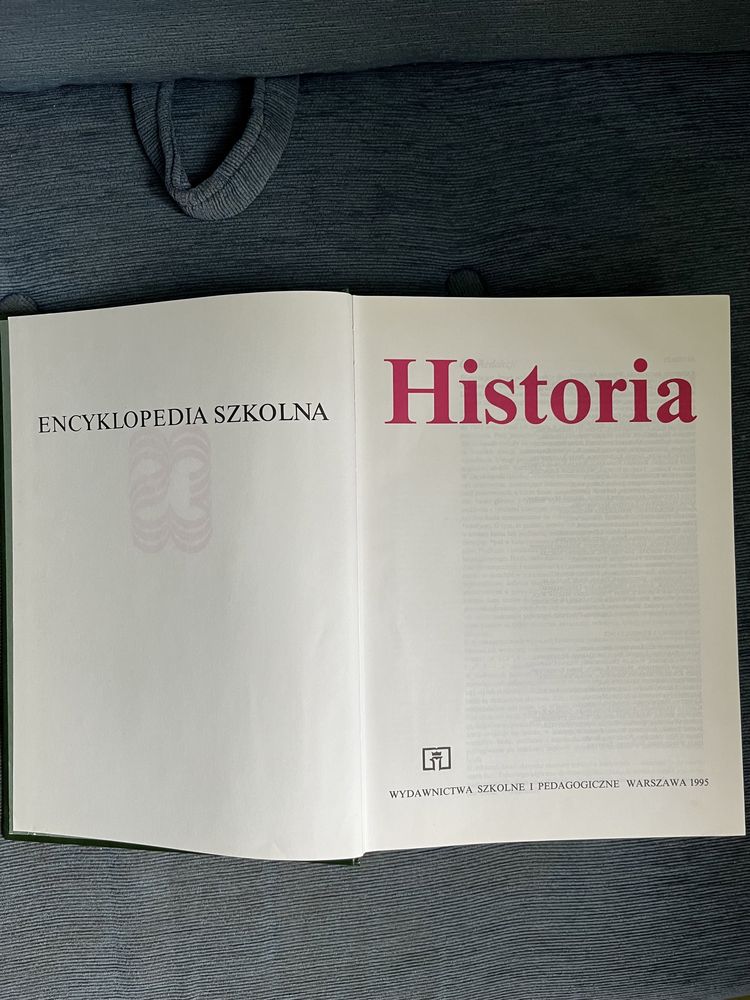 Encyklopedia szkolna historia WSiP