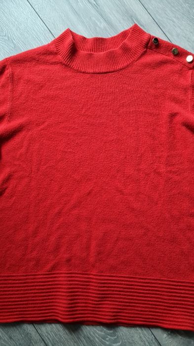 Czerwony sweter M&S