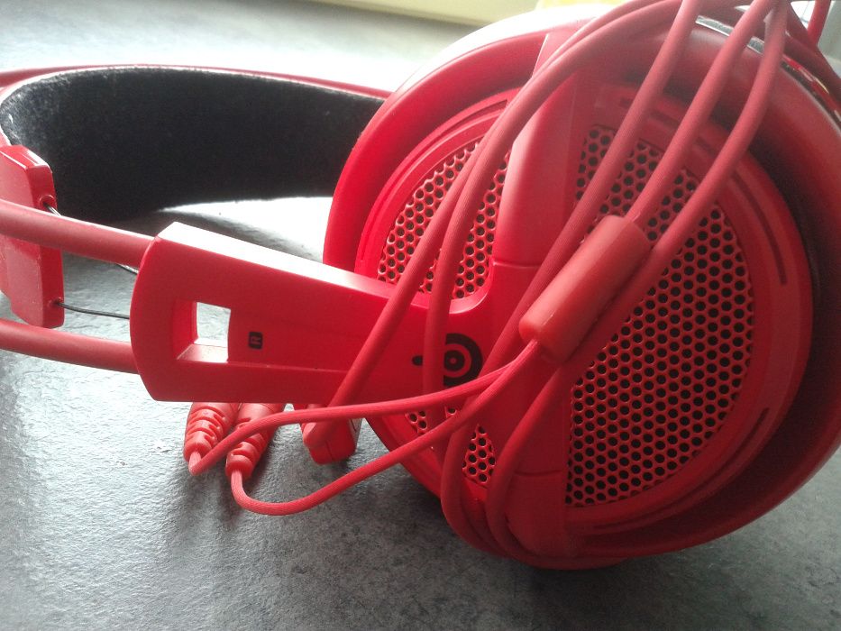Słuchawki SteelSeries Siberia 200 do komputera gamingowe z mikrofonem