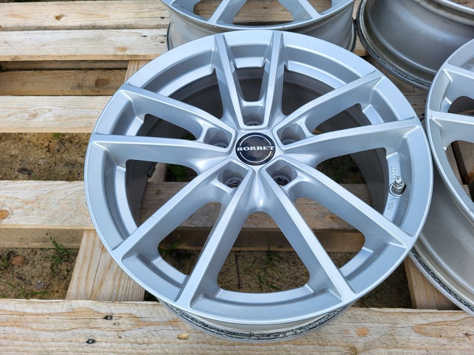 [1064] Felgi aluminiowe 17 cali 5x112 et44 7Jx17H2 BORBET czujniki!