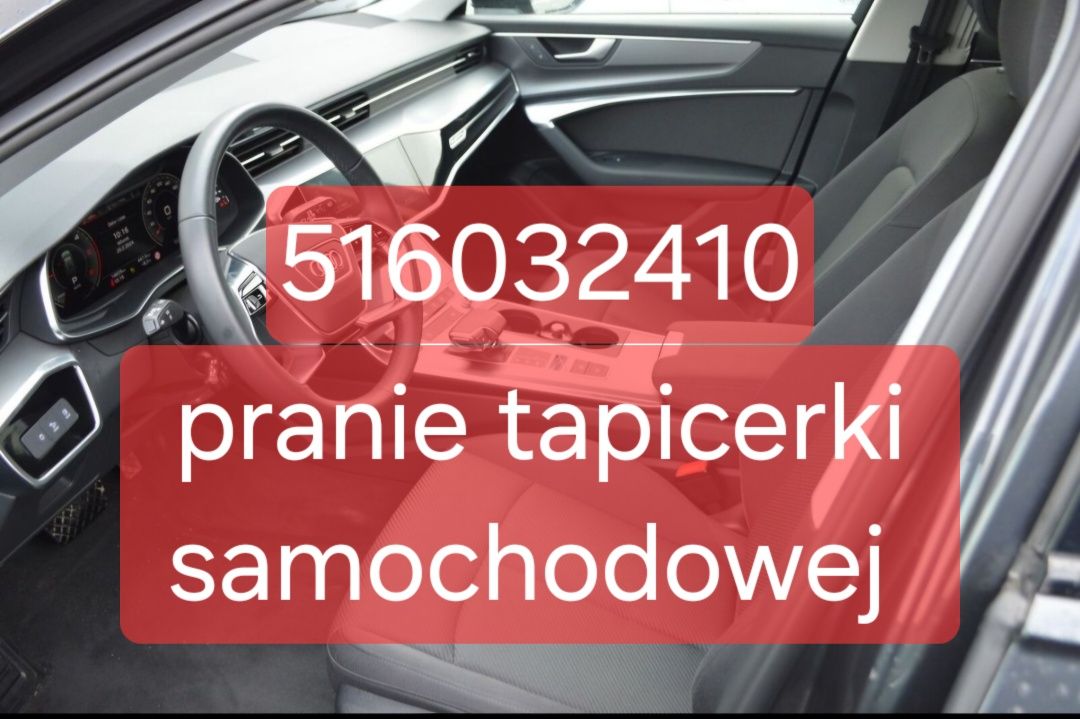 Pranie tapicerki samochodowej