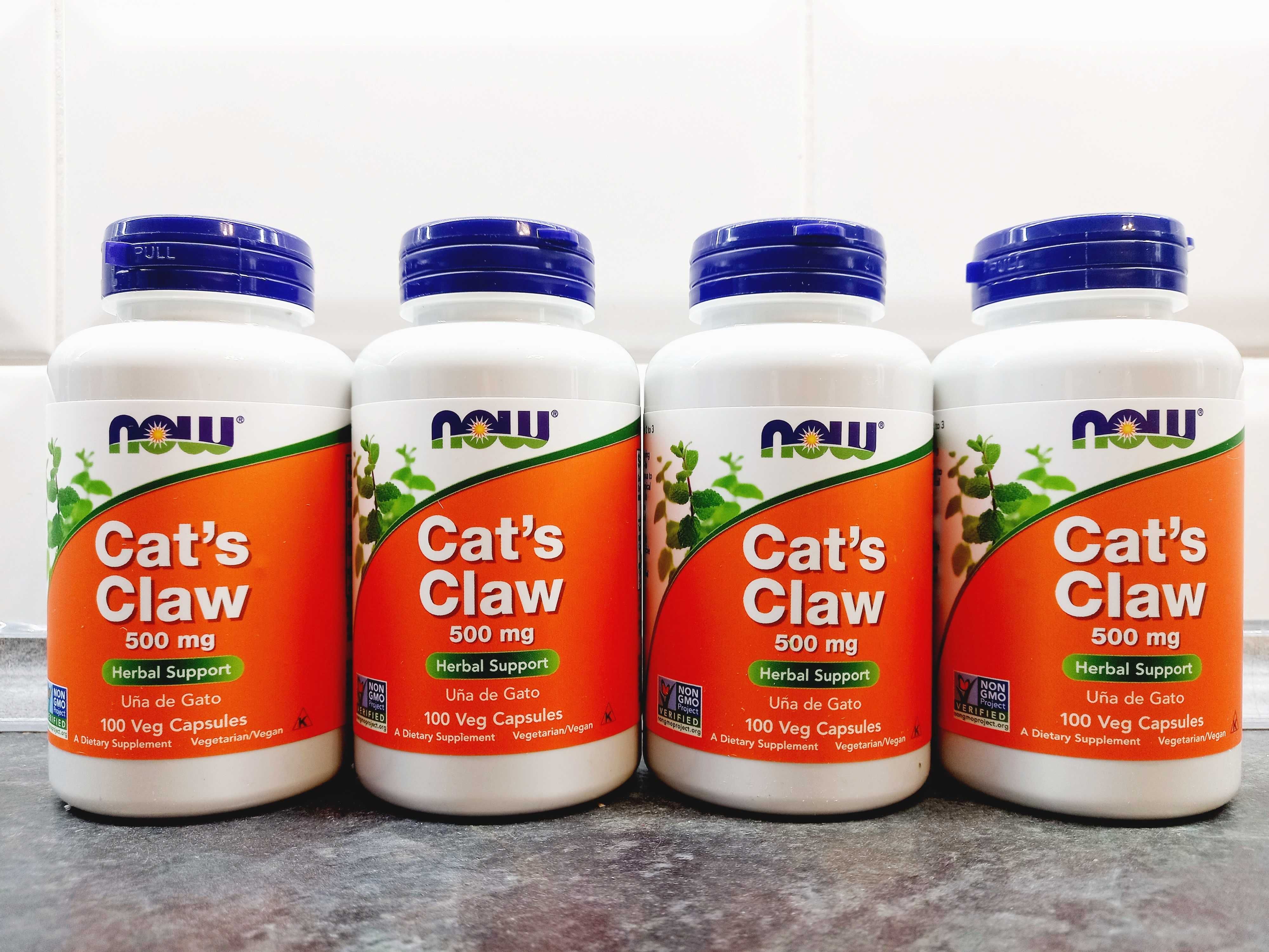 Now Foods, Cats Claw (100 капс.), кошачий коготь