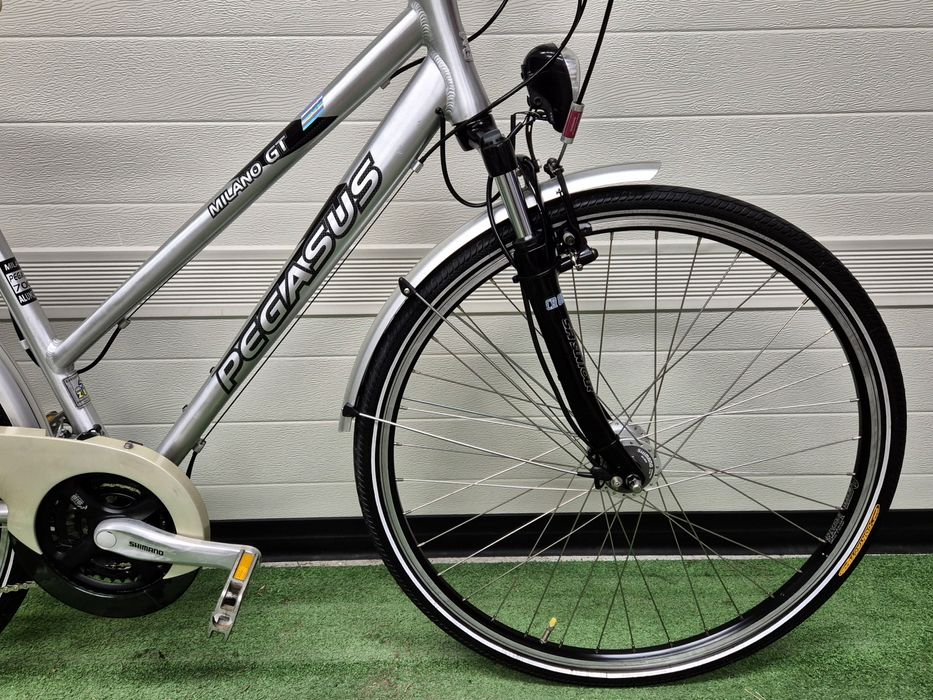 Rower PEGASUS MILANO GT - Trekking Koła 28 Alu 2xAmor Shimano Deore XT