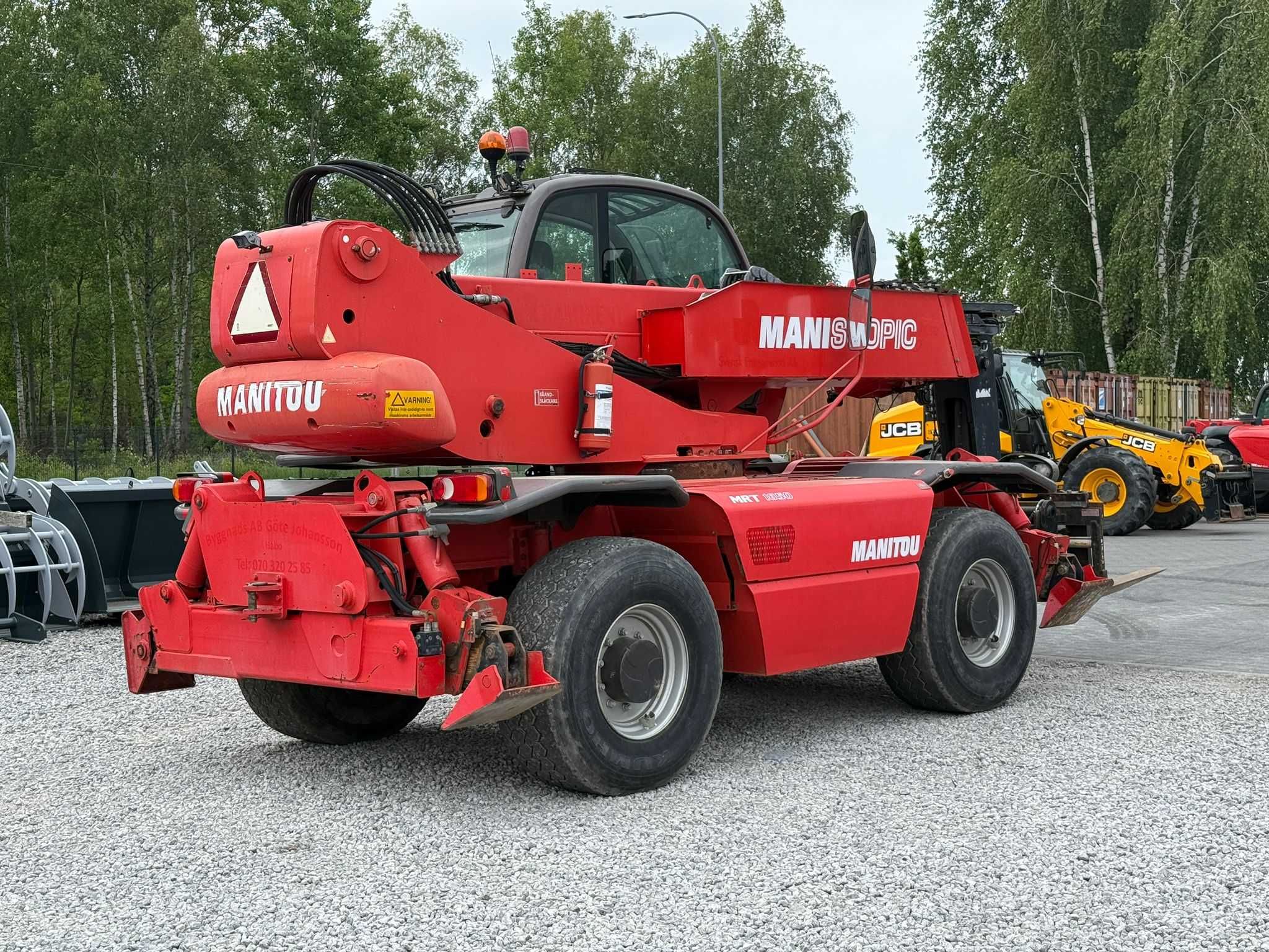 Ładowarka teleskopowa obrotowa Manitou MRT 1850