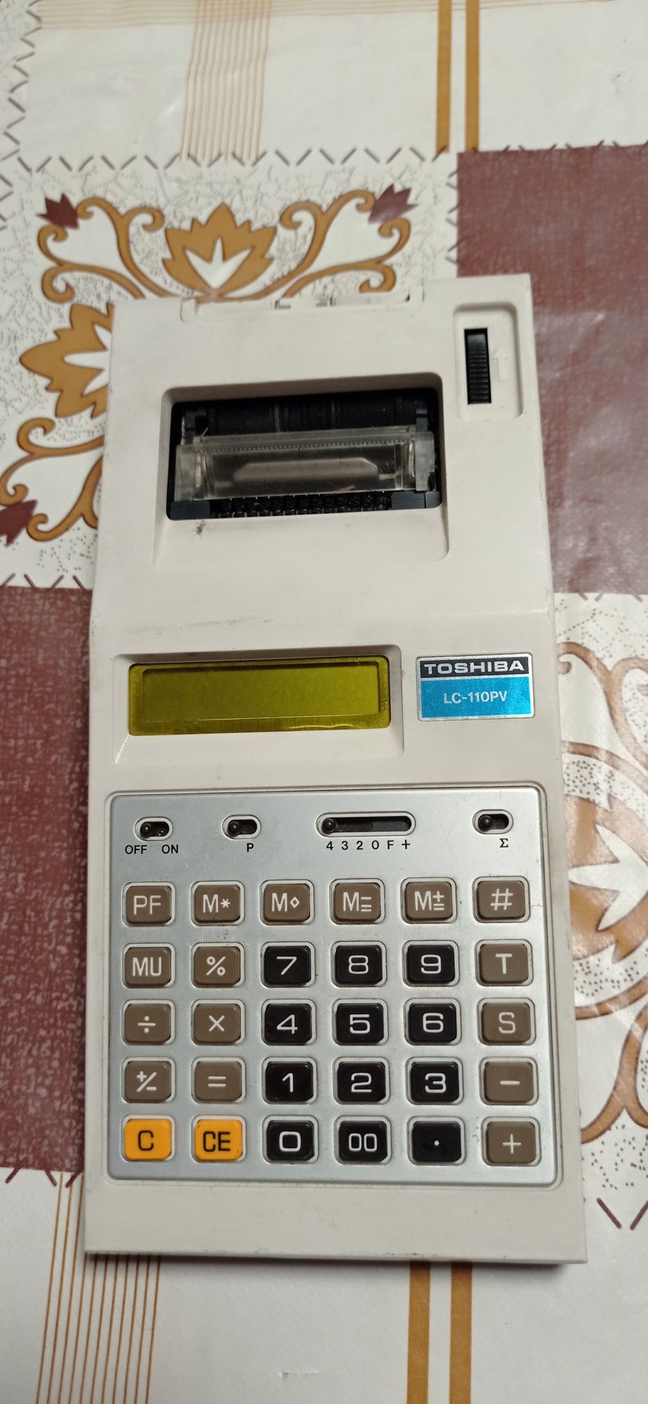 Старые печатающие калькуляторы