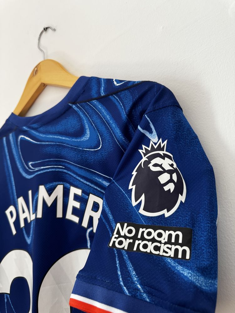 T-shirt de futebol Cole Palmer 24/25 com logo da Premier League