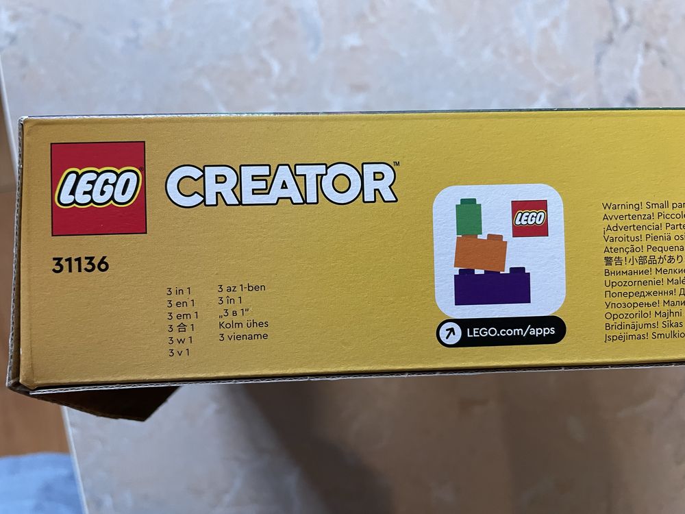 Конструктор LEGO Creator   попуга жаба риба 3 в 1