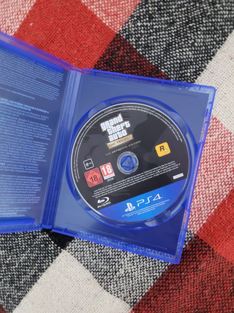 Продам Grand Theft auto the trilogi PS4/5