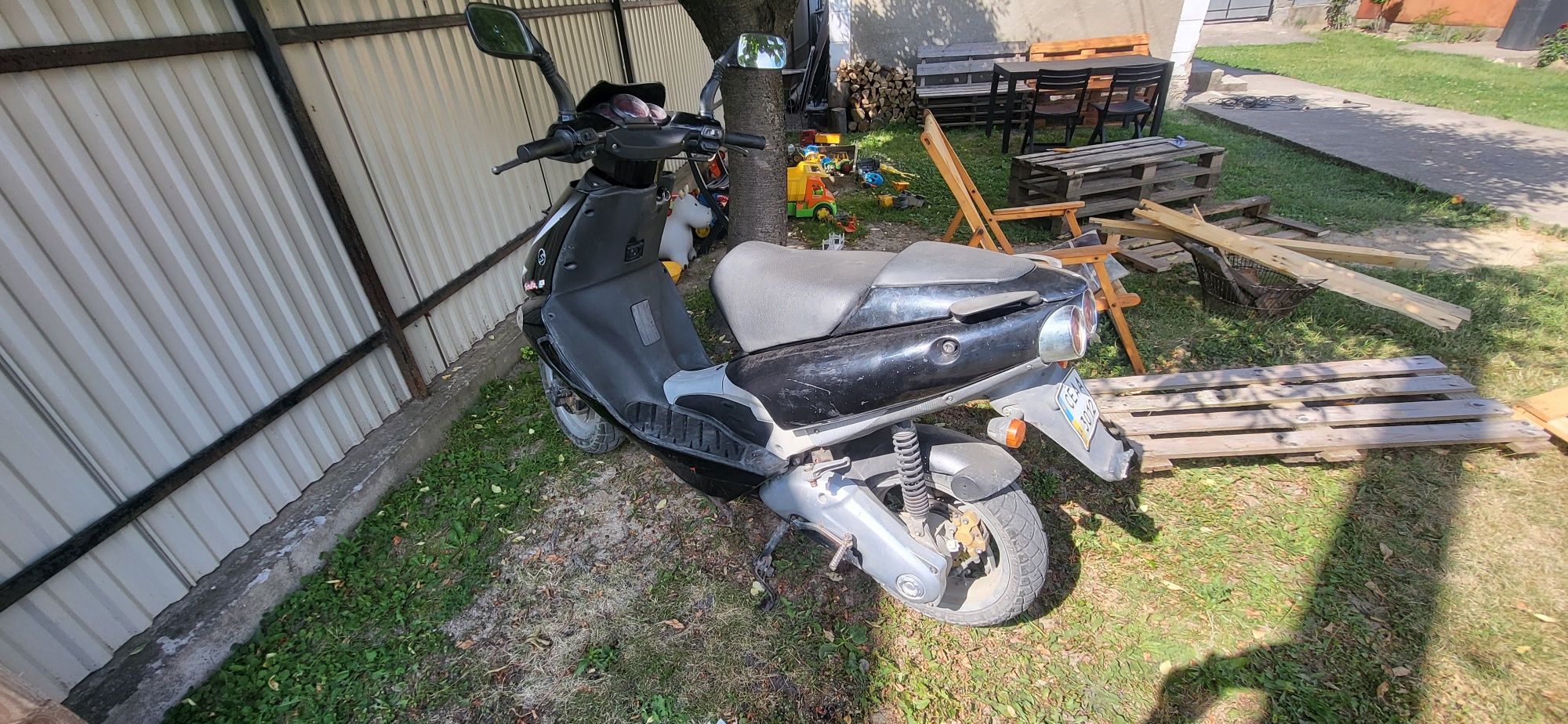 aprilia sr50 водянка