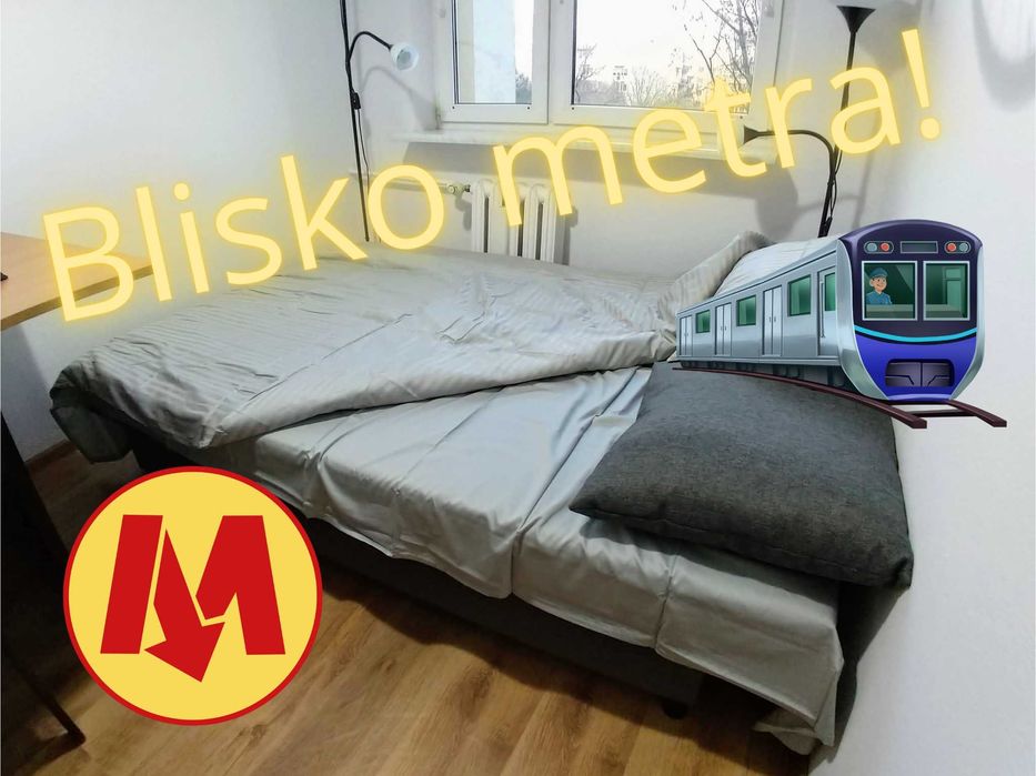 Komfortowy pokój 12 m² – tylko 15 sek od Metra Stokłosy, Ursynów PL/EN