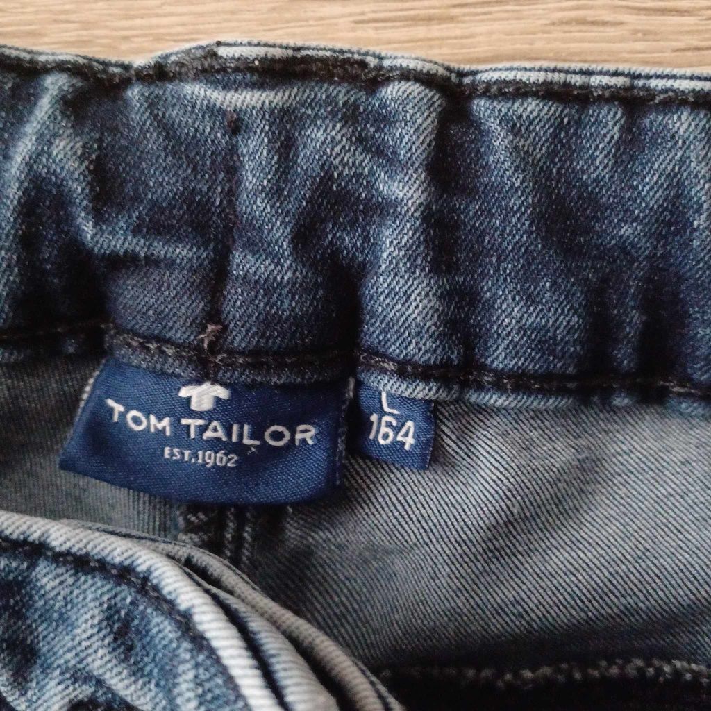 Jeansy z haftem r. L, TOM TAYLOR