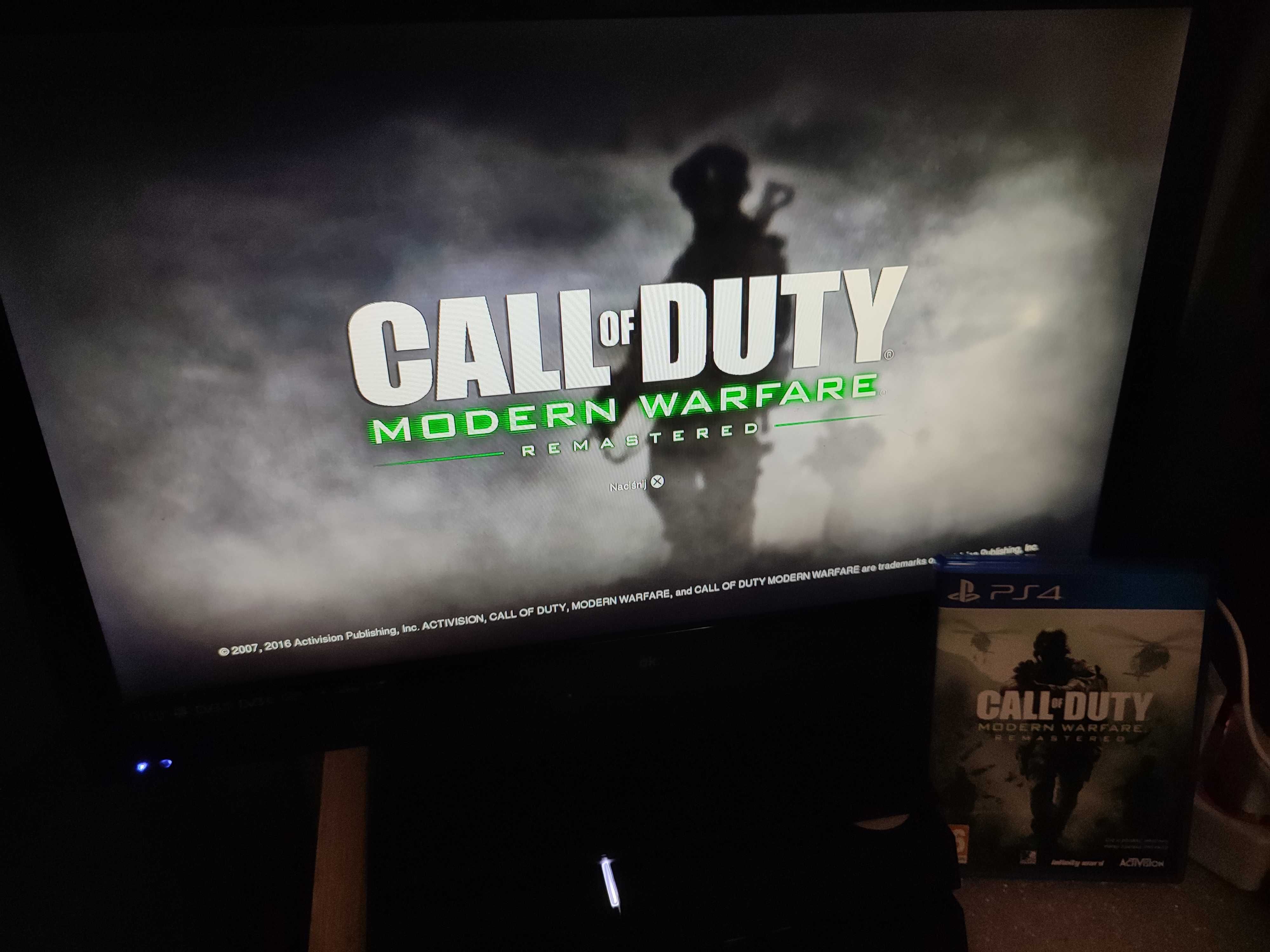 Call of Duty Modern Warfare Remastered - PS4 PS5 - j.polski