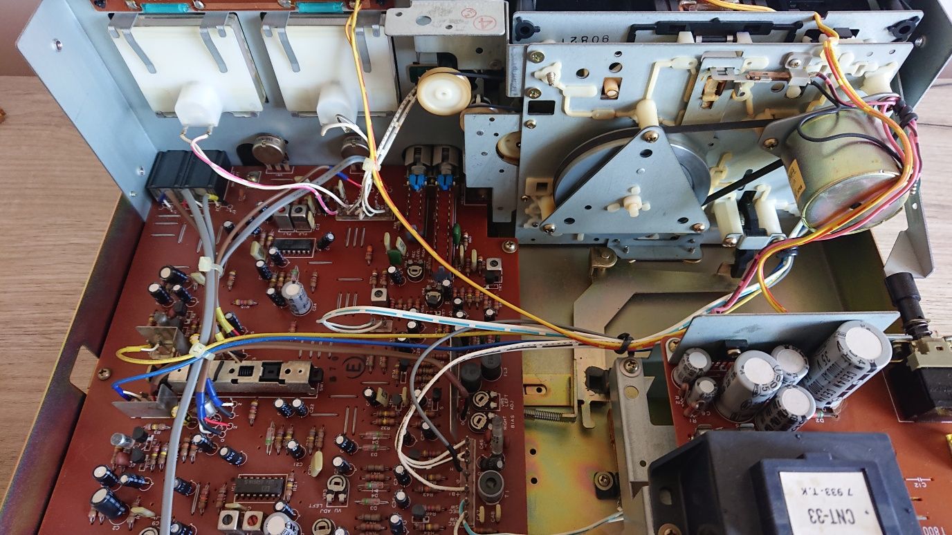 Magnetofon Akai CS - 703d z lat 70.